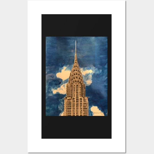 The Chrysler Building Wall Art by gjspring